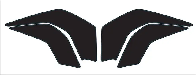 KTM Tank Beskyttelse Dekalkit KTM 125 - 390 Duke 2011 - 2016 