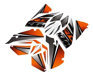KTM Neon Dekalkit KTM 125 - 390 RC 2014 - 2016