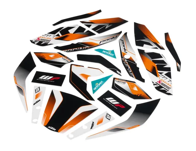 KTM Factory Dekalkit KTM 125 - 390 Duke 2011 - 2016 