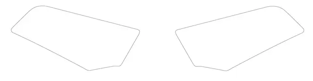 KTM Tankbeskyttelse Dekaler KTM 125 - 390 Duke 2017-> 