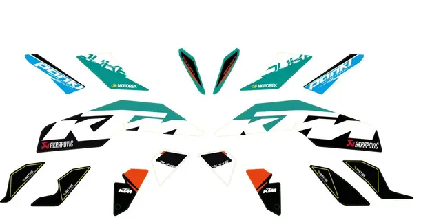 KTM Factory Dekalkit KTM 125 - 390 Duke 2017 - 2020 