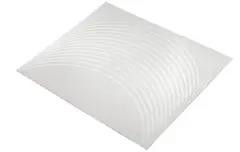 KTM Wheel Rim Sticker Kit Hvit Felgst&#248;rrelse 17&quot;