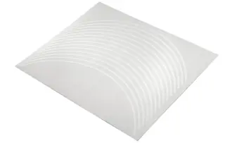 KTM Wheel Rim Sticker Kit Hvit Felgst&#248;rrelse 17&quot;