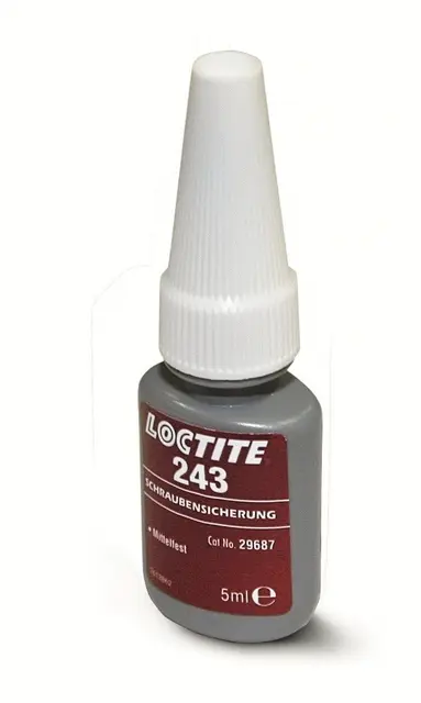 Loctite 243 Blue Gjengelåsing - 5 ml 