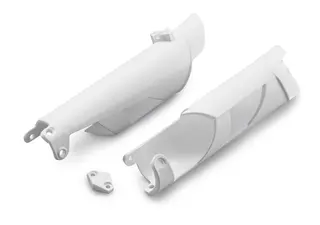 KTM Gaffelbeskyttere - Hvit KTM SX 125-450 05-14, EXC 125-530 05-15