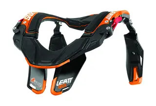 Leatt SNX Trophy Sn&#248;scooter Nakkekrage Sort/Oransje Voksen