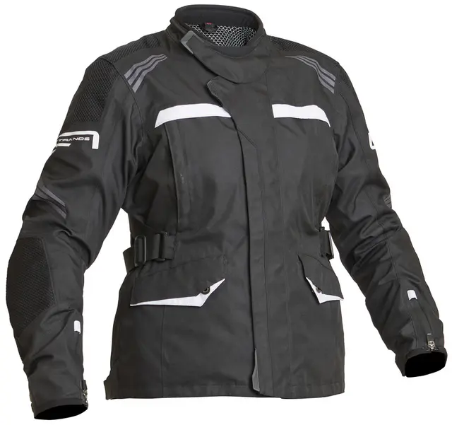 Lindstrands Granberg MC-Jakke Dame  44 Sort - Drywaymembran 