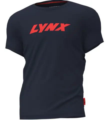 Lynx Signature T-Skjorte Herre - Mørkeblå