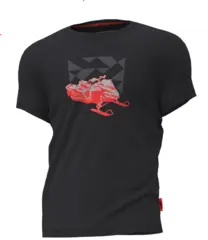 Lynx RE T-Skjorte M Herre - Svart