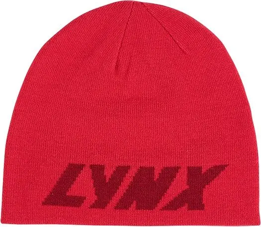 Lynx Vendbar Lue One Size - Rød 