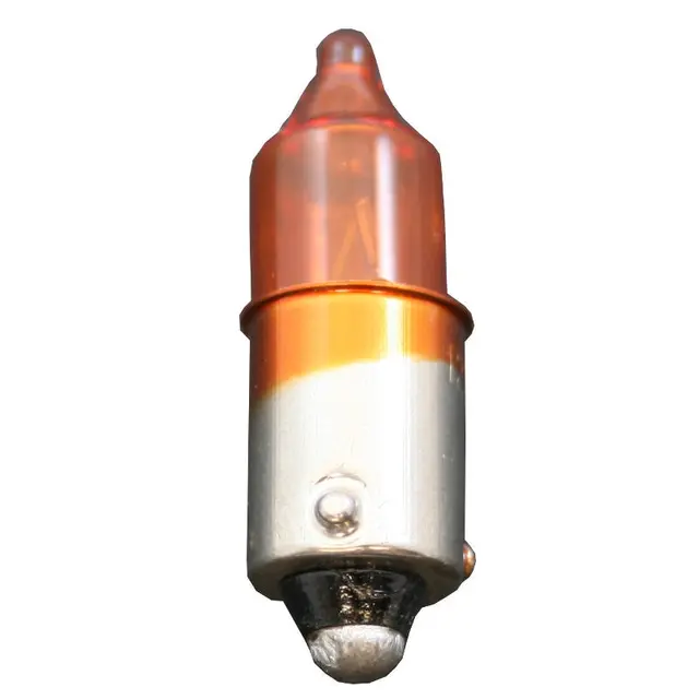 Lyspære - 12V, 21W - Blinklys Oransje Sokkel: BAY9s 