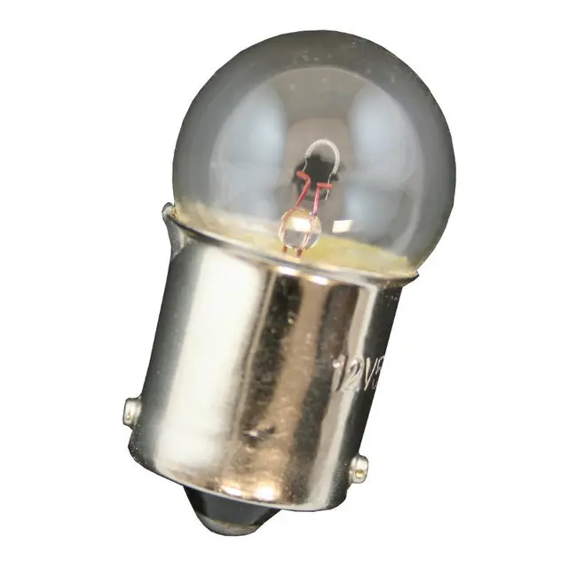 Lyspære - 12V, 5W Sokkel: BA15s 