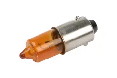 Lysp&#230;re Oransj Mini Blinklys 12V 23W Sokkel: BA9S