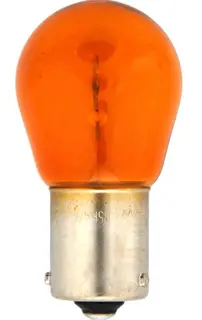 Lysp&#230;re Oransje 12V, 10W Sokkeltype: BAU15S