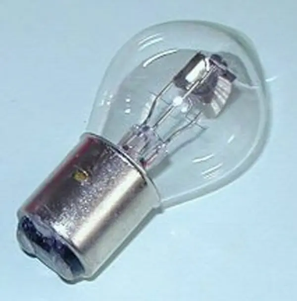 Lyspære - 6V, 35W/35W Sokkel: BA20d 