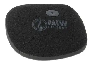 MIW K2212 Luftfilter, Sort - Kawa KX/F KX250 22-&gt;, KX450 21-&gt;, X 23-&gt;, Black Ed