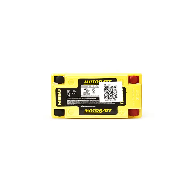 MotoBatt MB5U 12V Batteri 4-Polet, 90CCA, 7Ah, 120x60x130, AGM 