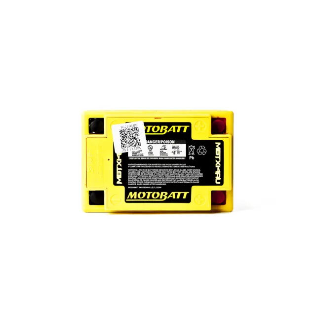 MotoBatt MBTX14AU 12V Batteri 4-Polet, 250CCA, 16.5Ah, 135x90x168, AGM 