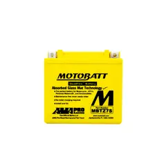 MotoBatt MBTZ7S 12V Batteri 2-Polet, 100CCA, 6.5Ah, 114x70x107, AGM