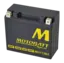 MotoBatt MHT12B4 12V Batteri Hybrid 4-Polet, 330CCA, 8.9HAh, 150x69x130, AGM