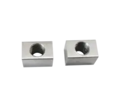 MotoBatt Terminalmutter, M5 x 2 stk 2 x M5 mutterblokker i rustfritt st&#229;l