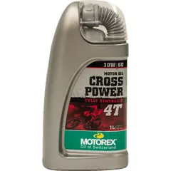 Motorex Cross Power 4T SAE 10W-60 Motorolje - 1 Liter 1 Liter - Syntetisk