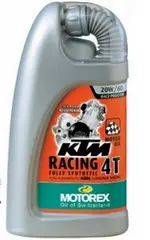 Motorex KTM Racing 4T SAE 20W-60 Motorolje - 1 Liter 1 Liter - Syntetisk