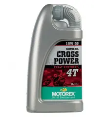 Motorex Cross Power 4T SAE 10W/50 - 1 Liter 1 Liter - Syntetisk