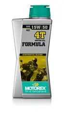 Motorex Formula 4-takts Olje 15W/50 1 Liter - Mineralbasert/Semisyntetisk