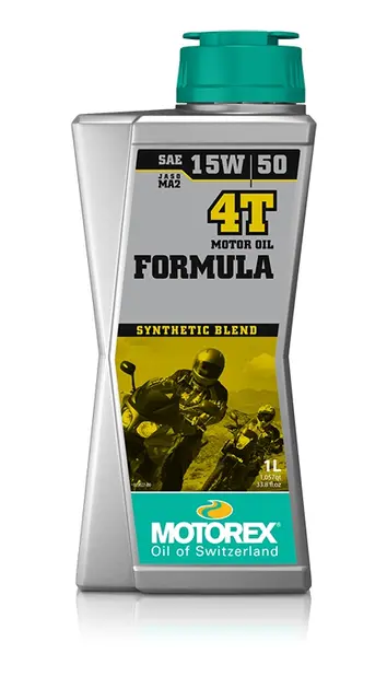 Motorex Formula 4-takts Olje 15W/50 1 Liter - Mineralbasert/Semisyntetisk 
