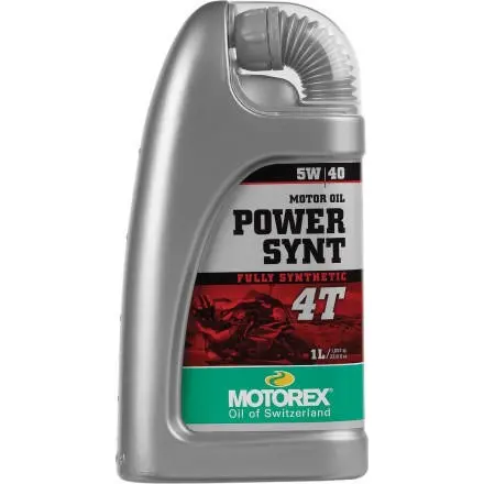 Motorex Power Synt 4T SAE 5/40 Motorolje - 1 Liter