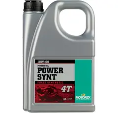 Motorex Power Synt 4T SAE 10W-60 Motorolje - 4 Liter