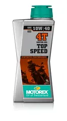 Motorex Top Speed 4-takts Olje 10W/40 1 Liter - Syntetisk