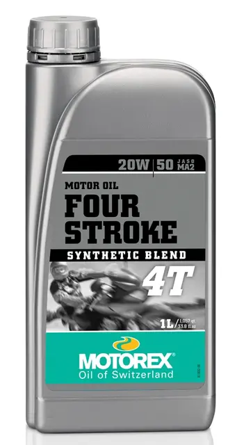 Motorex 4-takts Olje 20W/50 1 Liter - Mineralbasert/Semisyntetisk 