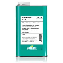 Motorex Hydraulic Fluid 75 - 1 Liter Mineral Bremse- og clutchv&#230;ske
