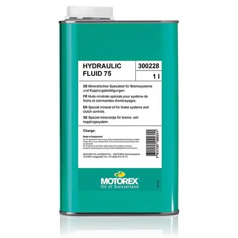 Motorex Hydraulic Fluid 75 - 1 Liter Mineral Bremse- og clutchv&#230;ske