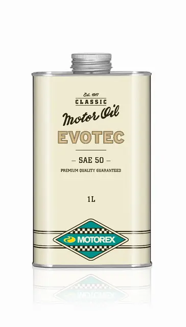Motorex Classic Evo 4-takts Olje SAE50 1 Liter - Mineralolje 