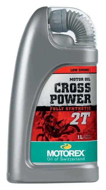 Motorex Cross Power 2-takts Olje 1 Liter - Fullsyntetisk 