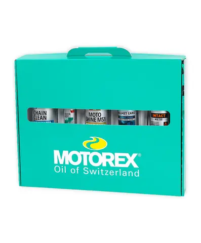 MOTOREX Ride N&#39; Shine Spray Kit Motorex