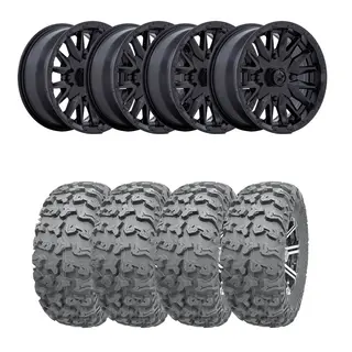 Hjulpakke 21 - Can-Am 4x4 Wanda P3036, MSA M49 Creed Sort Matt,+10