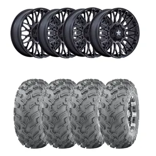 Hjulpakke 25 - Can-Am 4x4 Wanda P3006, MSA M50 Clubber Sort M,+10