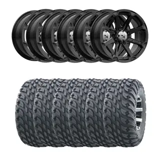 Hjulpakke 93 - Polaris 6x6 - 28&quot;/14&quot; Wanda VS3020 Storm E4, MSA M12 Diesel