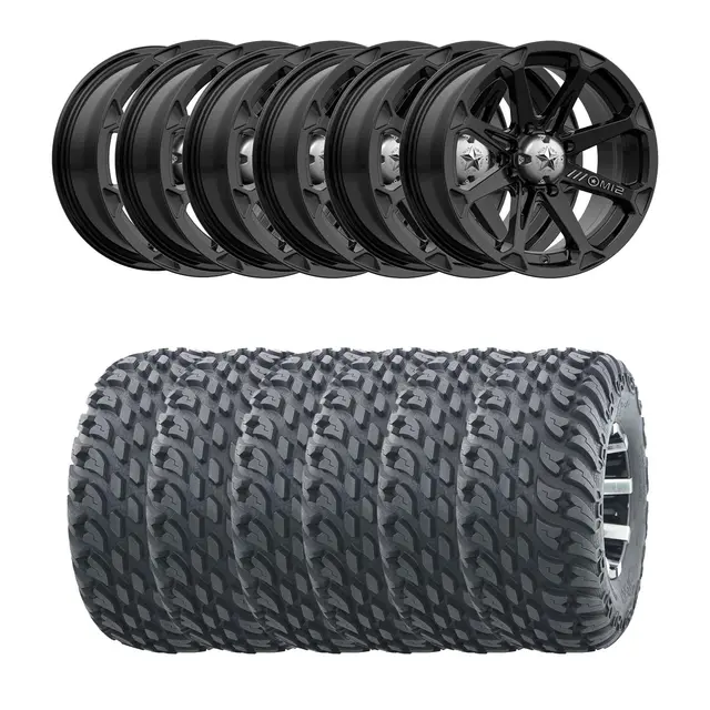 Hjulpakke 93 - Polaris 6x6 - 28"/14" Wanda VS3020 Storm E4, MSA M12 Diesel 