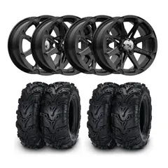 Hjulpakke 80 - Can-Am 4x4 - 28&quot;/14&quot; ITP Mud Lite 2 E4, MSA M12 Diesel