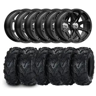 Hjulpakke 80 - Polaris 6x6 ITP Mud Lite 2 E4, MSA M12 Diesel