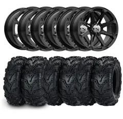 Hjulpakke 80 - Can-Am 6x6 - 28&quot;/14&quot; ITP Mud Lite 2 E4, MSA M12 Diesel