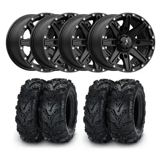 Hjulpakke 87 - Can-Am 4x4 ITP Mud Lite 2 E4, MSA M33 Clutch, +10mm