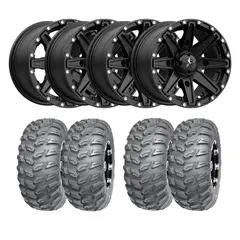 Hjulpakke 88 - Polaris 4x4 - 26&quot;/14&#39;&#39; Wanda P3035 E4, MSA M33 Clutch, +10mm