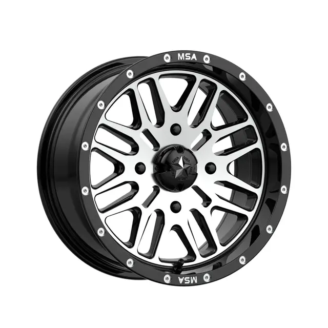 Hjulpakke 89 - Polaris 4x4 - 27"/14" Wanda P3036, MSA M38 Brute, +10mm 