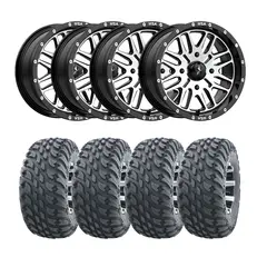 Hjulpakke 90 - Japanske 4x4 - 27&quot;/14&#39;&#39; Wanda VS3020 Storm E4, M38 Brute, +10mm